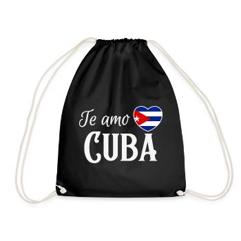 J’adore Cuba, made in Cuba - Sac de sport léger - noir - Devant