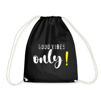 Good.vibes.only - Sac de sport léger - noir - Devant