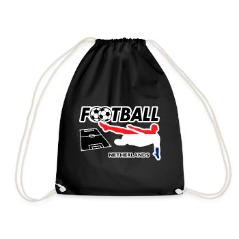 Football Fever Pays-Bas - Sac de sport léger - noir - Devant