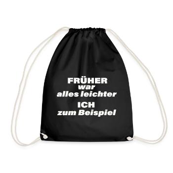 AVANT, TOUT ÉTAIT PLUS FACILE - Sac de sport léger - noir - Devant