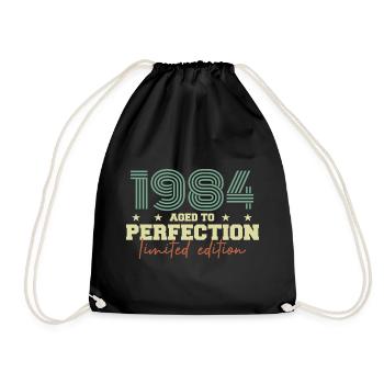 1984 - Turnbeutel - Schwarz - Vorne