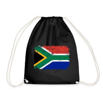 Afrique du Sud - Sac de sport léger - noir - Devant