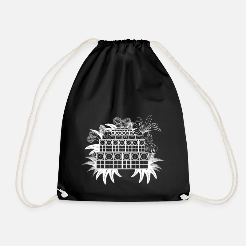 Jungle sound system - Drawstring Bag - black