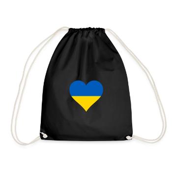 Ukraine drapeau ukrainien drapeau - Sac de sport léger - noir - Devant