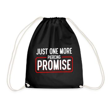 Piercing Jewelry Studio - Drawstring Bag - black - Front