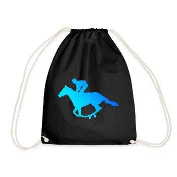 Dressour Cavaliers d’équitation femmes Chasse - Sac de sport léger - noir - Devant