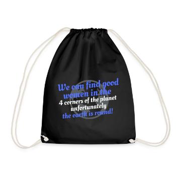 Global Love Quest Tee - Turnbeutel - Schwarz - Vorne