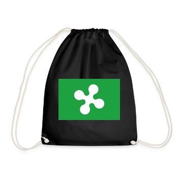 Lombardie Italie - Sac de sport léger - noir - Devant