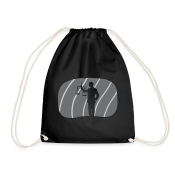 Avocat Droit Assurance - Sac de sport léger - noir - Devant