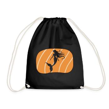 Aquarium des créatures mythiques - Sac de sport léger - noir - Devant