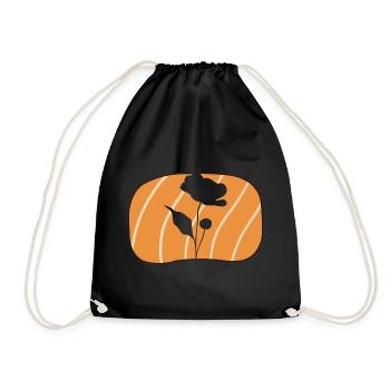Bouquet Flower Power Fleuristerie - Sac de sport léger - noir - Devant