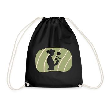 Floristry Flower Power Arrosoir - Sac de sport léger - noir - Devant