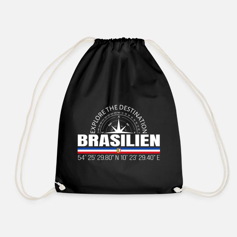Brésil - Sac de sport léger - noir