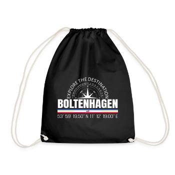 Boltenhagen - Drawstring Bag - black - Front