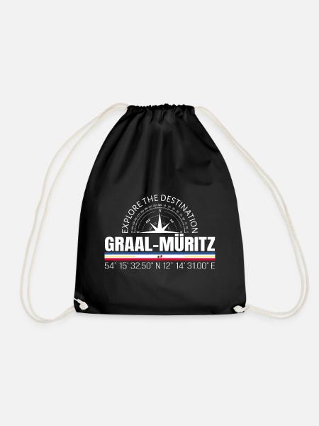 Graal-Müritz - Turnbeutel - Schwarz
