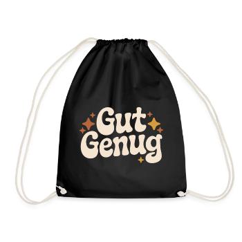 Assez bon amour de soi, je suis assez bon pour l’estime de moi - Sac de sport léger - noir - Devant