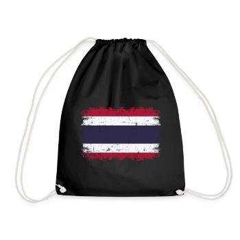 La Thaïlande - Sac de sport léger - noir - Devant