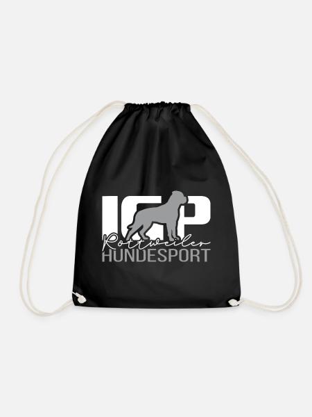 ROTTWEILER IGP Hundesport Hunde Hund Wilsigns - Turnbeutel - Schwarz