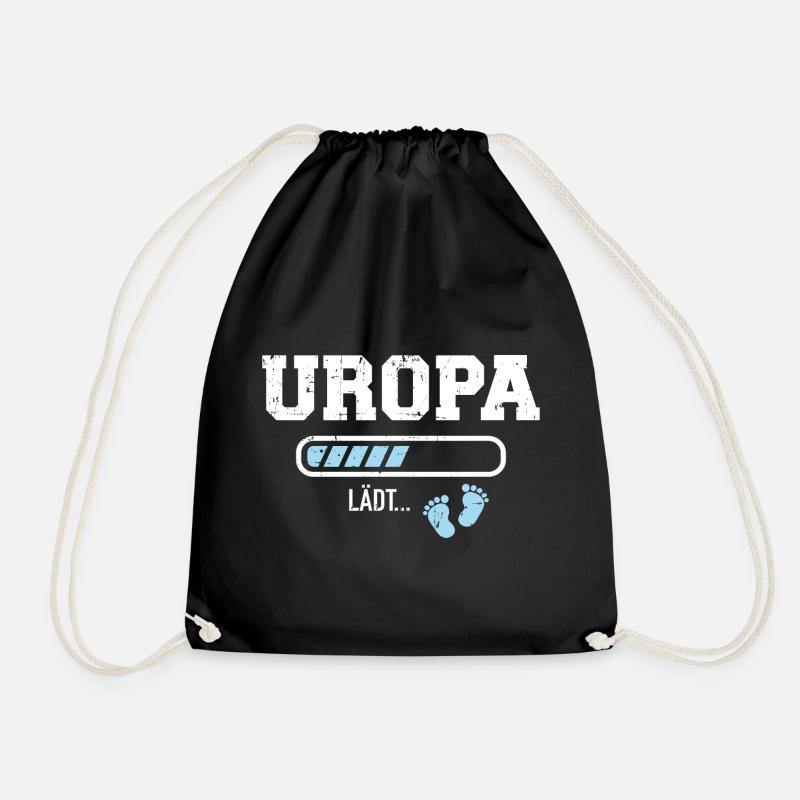 Uropa - Turnbeutel - Schwarz