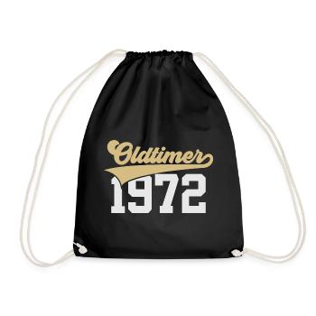 54E VOITURE DE COLLECTION ANNIVERSAIRE 1972 - Sac de sport léger - noir - Devant