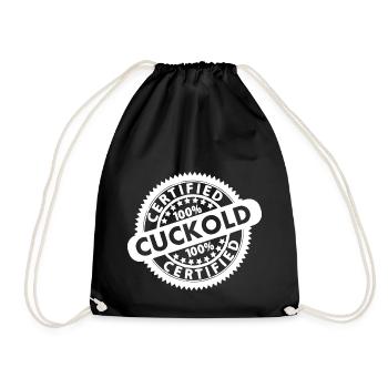 cuckold - Turnbeutel - Schwarz - Vorne