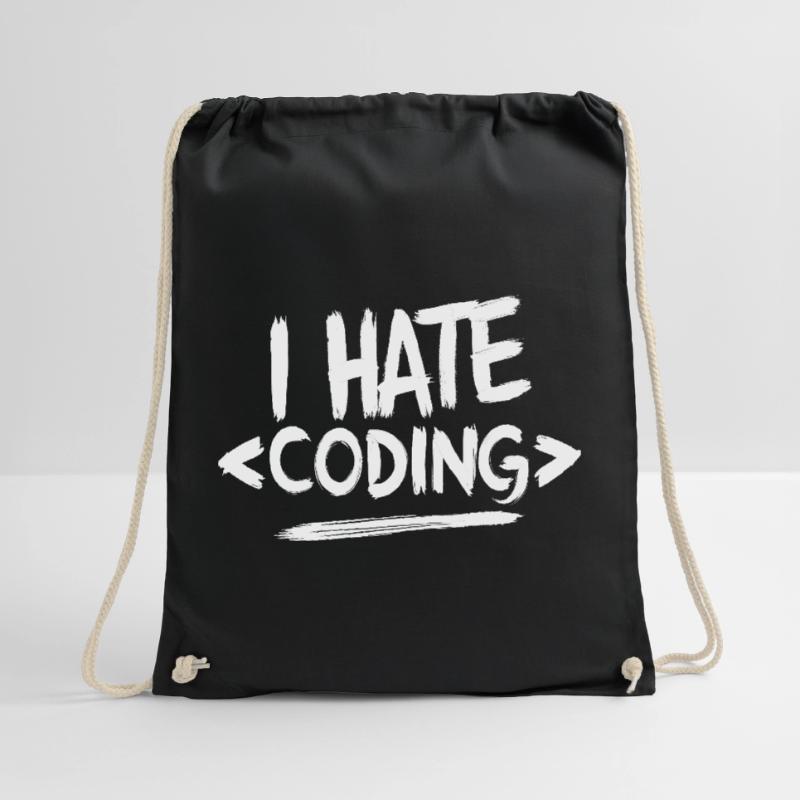Je déteste coder Programmeur Web Sac de sport léger