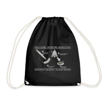 Guide de terrain du bâton de saucisse Art du grill - Sac de sport léger - noir - Devant