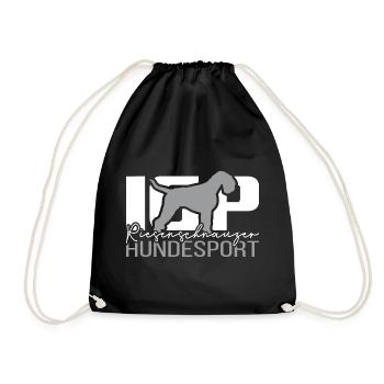 IGP RIESENSCHNAUZER HUNDESPORT Wilsigns Hunde - Turnbeutel - Schwarz - Vorne