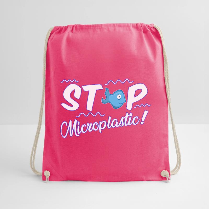 Stop Microplastic - Stops microplastic Drawstring Bag