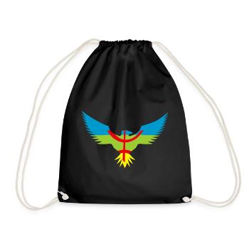 Aigle Amazigh - Sac de sport léger - noir - Devant
