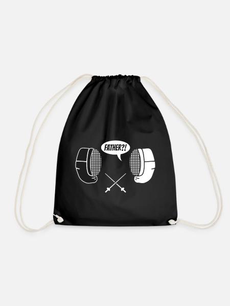Fechten Fencing Fechtsport Fencer Fechter - Turnbeutel - Schwarz