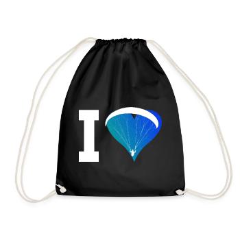 Paragleiter Gleitschirmfliegen Parapente - Sac de sport léger - noir - Devant