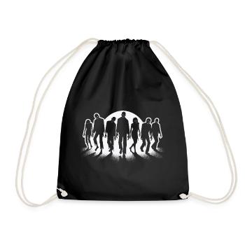 Zombies - Drawstring Bag - black - Front