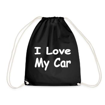 Voiture - Sac de sport léger - noir - Devant