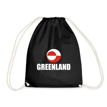 Groenland - Nu Det Nuuk - Danemark - Danemark - Sac de sport léger - noir - Devant