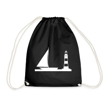 Voile - Sac de sport léger - noir - Devant