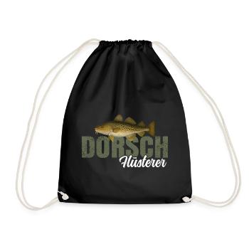 Dorsch Flüsterer - Turnbeutel - Schwarz - Vorne