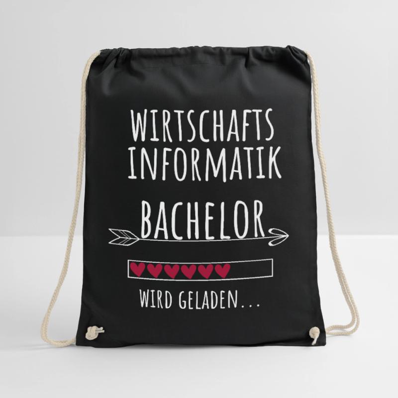 Wirtschaftsinformatik Studium Student Geschenk Turnbeutel