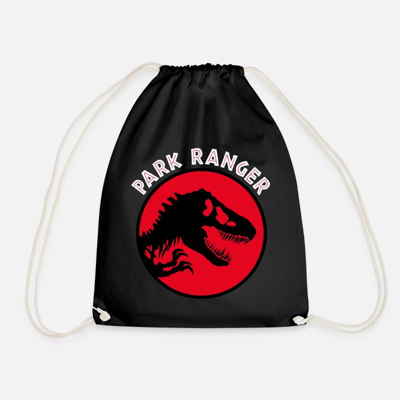 Jurassic Park Park Ranger - Turnbeutel - Schwarz