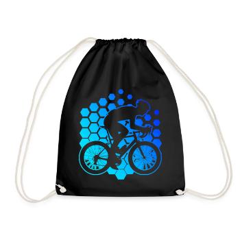 Vélo de route Vélo de route Cyclisme de route Cycliste de route - Sac de sport léger - noir - Devant