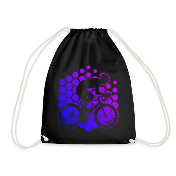 Cycliste de route Vélo de route Vélo de route Vélo de route - Sac de sport léger - noir - Devant