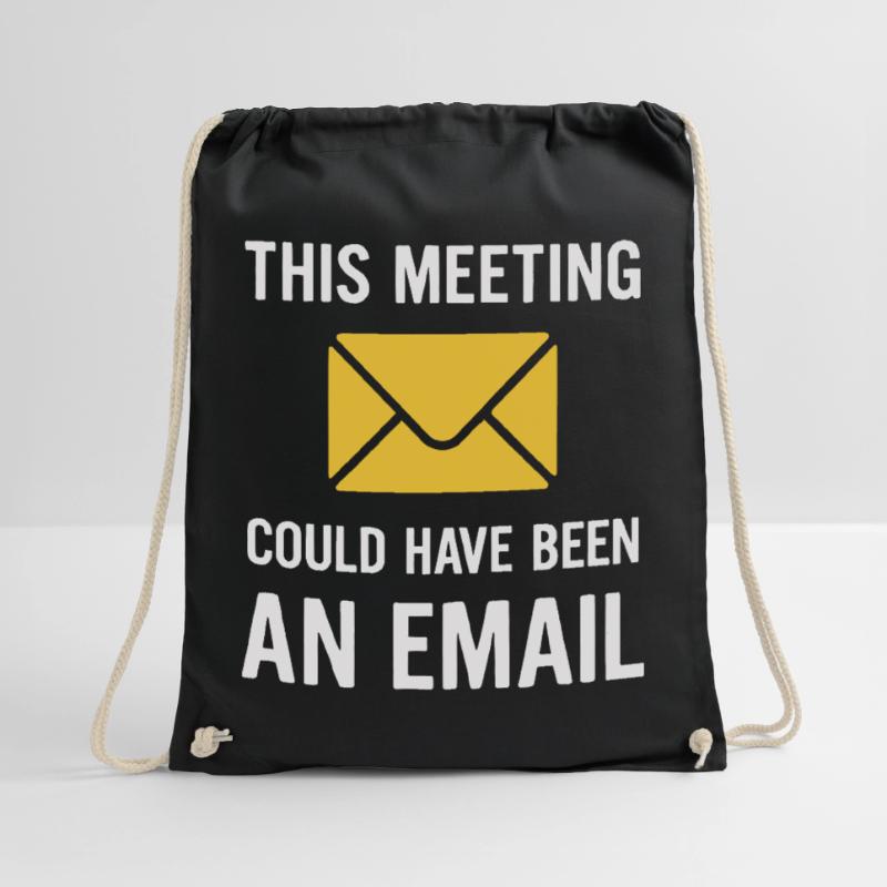 Meeting oder E-Mail Turnbeutel