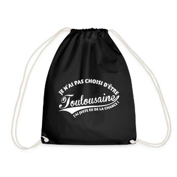 Toulousaine Chanceuse - Sac de sport léger - noir - Devant