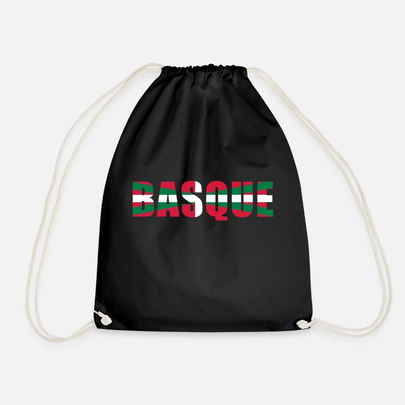 Basque Drapeau 2 - Sac de sport léger - noir
