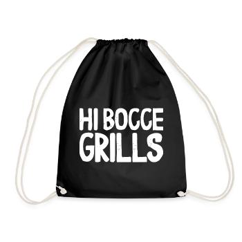 Salut Bocce Grills Ball avec Jack Bocci Jeu de Pétanque - Sac de sport léger - noir - Devant