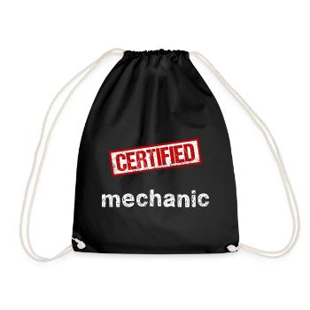 Mécanicien - Sac de sport léger - noir - Devant