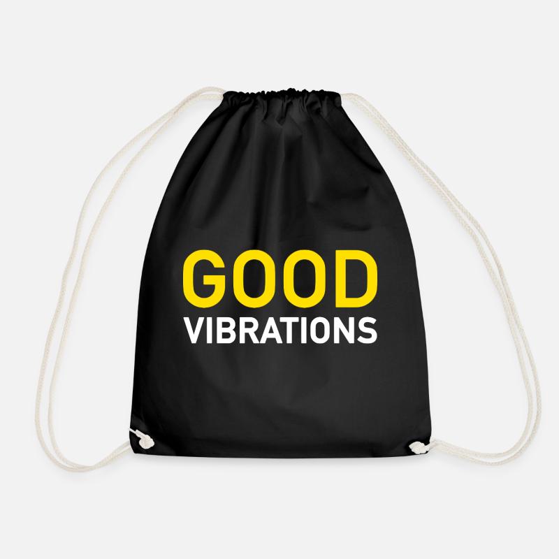 Good Vibrations - Turnbeutel - Schwarz