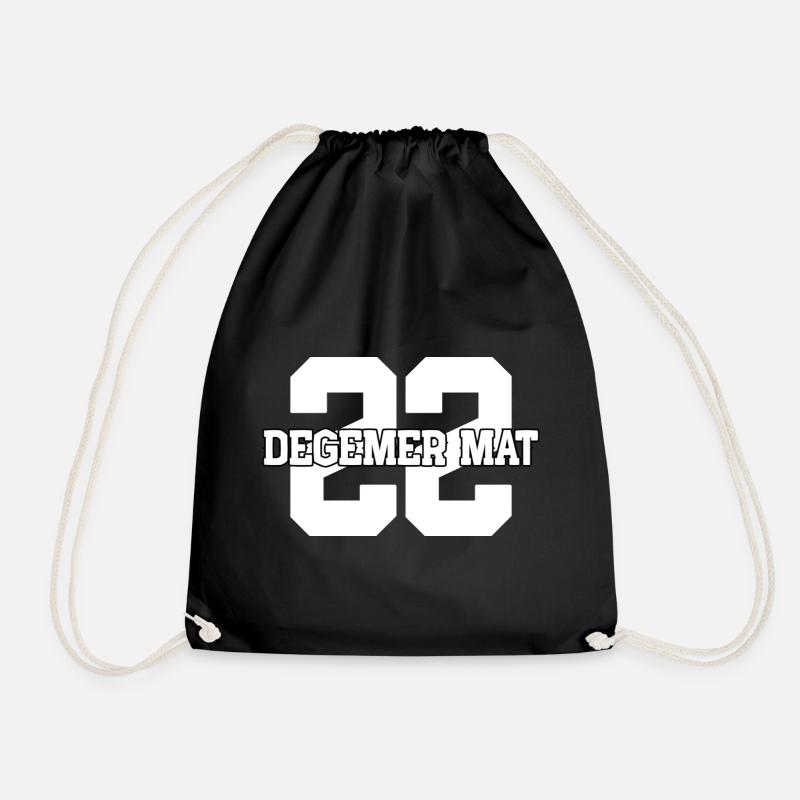 Degemer Mat - Drawstring Bag - black