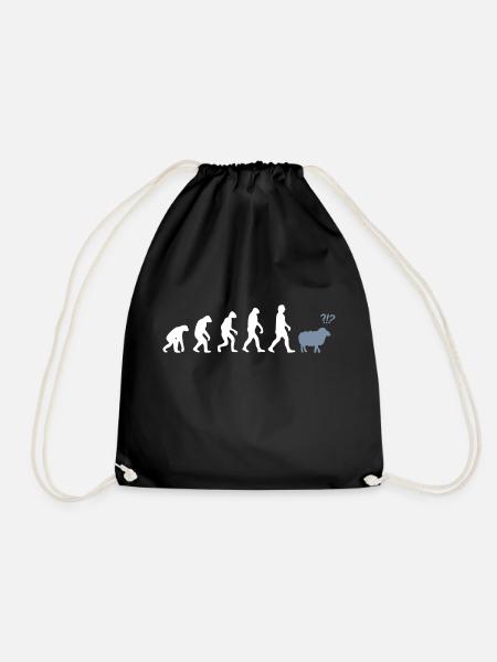 evolution mouton - Sac de sport léger - noir