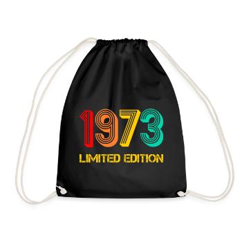 1973 limited Edition naissance 1973 né cadeau - Sac de sport léger - noir - Devant